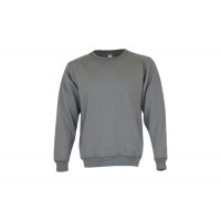 SWEAT SHIRT C/PUNHO COS EM RIBE DELTA CINZA ESC SWEAT SHIRT C/PUNHO COS EM RIBE DELTA CINZA ESC